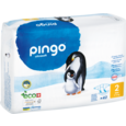 Sie sehen eine Packung Bio Windeln Mini 3-6kg Pinguin – Pingo Swiss, Produktbild: 01 Bio Windeln Mini 3-6kg Pinguin – Pingo Swiss, A-Nr.: 4559520 - 01