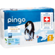 Sie sehen eine Packung Bio Windeln Mini 3-6kg Pinguin – Pingo Swiss, Produktbild: 02 Bio Windeln Mini 3-6kg Pinguin – Pingo Swiss, A-Nr.: 4559520 - 02