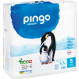 Sie sehen eine Packung Bio Windeln Junior 12-25kg Pinguin – Pingo Swiss, Produktbild: 01 Bio Windeln Junior 12-25kg Pinguin – Pingo Swiss, A-Nr.: 4559595 - 01