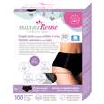 Bio Inkontinenz Maxislip - High Waist - Größe L - Schwarz - MASMI, A-Nr.: 5777087 - 01