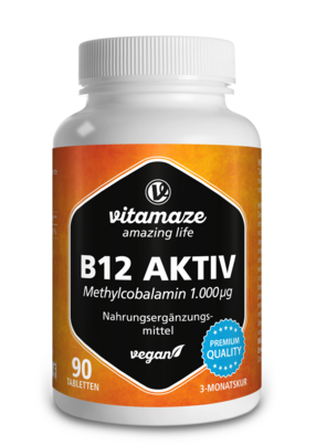 Vitamaze B12 Aktiv 1000mcg vegan, A-Nr.: 5179682 - 01