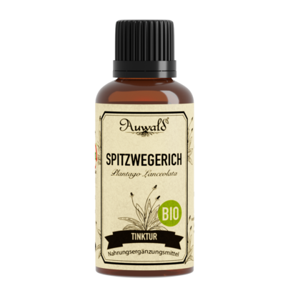 Sie sehen eine Packung Auwald® - Spitzwegerich - BIO Tropfen (Auszug, Extrakt, Essenz), Produktbild: 01 Auwald® - Spitzwegerich - BIO Tropfen (Auszug, Extrakt, Essenz), A-Nr.: 5709789 - 01