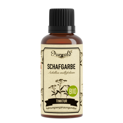 Sie sehen eine Packung Auwald® - Schafgarbe - BIO Tropfen (Auszug, Extrakt, Essenz), Produktbild: 01 Auwald® - Schafgarbe - BIO Tropfen (Auszug, Extrakt, Essenz), A-Nr.: 5709772 - 01