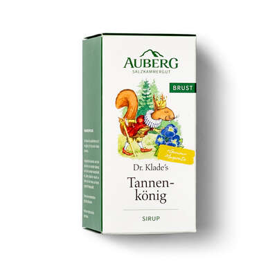 Sie sehen eine Packung AUBERG Tannenkönig Sirup, Produktbild: 01 AUBERG Tannenkönig Sirup, A-Nr.: 4734897 - 01