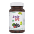 Sie sehen eine Packung Aronia-OPC BIO Kapseln, Produktbild: 01 Aronia-OPC BIO Kapseln, A-Nr.: 5829080 - 01