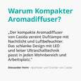Kompakter Aromadiffuser weiß mit LED-Beleuchtung, A-Nr.: 5246272 - 03
