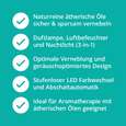 Aroma Diffuser in Holzoptik mit LED, A-Nr.: 5178582 - 03
