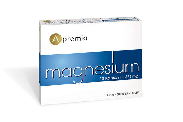 Apremia Magnesium 375mg Kapseln, A-Nr.: 3936073 - 01