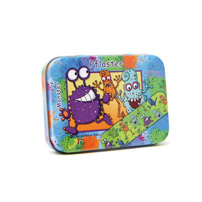 Sie sehen eine Packung Kinderpflaster Monster 20 Stück, Produktbild: 01 Kinderpflaster Monster 20 Stück, A-Nr.: 3386141 - 01