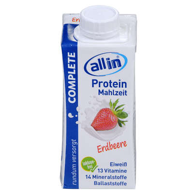 all in® COMPLETE Erdbeere (14 x 200 ml), A-Nr.: 4907317 - 01