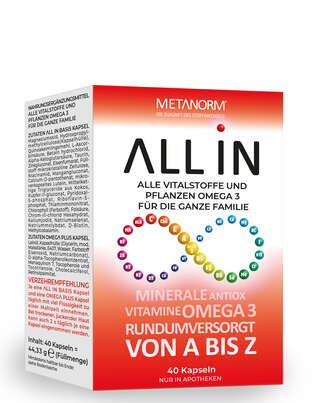 ALL IN Kapseln METANORM®, A-Nr.: 5632650 - 01