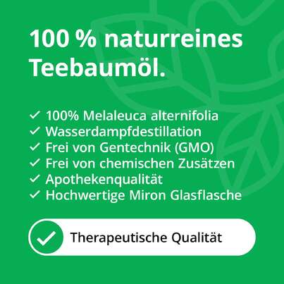 Sie sehen eine Packung Teebaumöl, Produktbild: 05 Teebaumöl, A-Nr.: 5178518 - 05