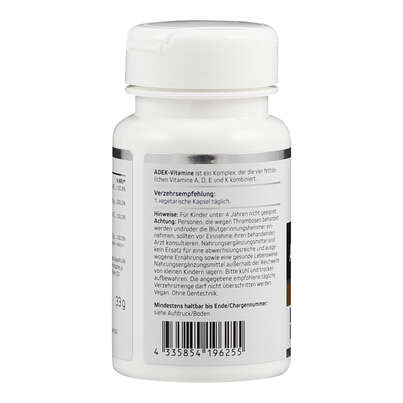 Supplementa ADEK-Vitamine Kapseln, A-Nr.: 5597563 - 03