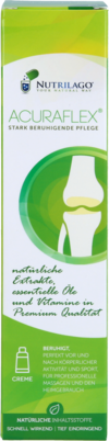 Sie sehen eine Packung Acuraflex Creme Nutrilago 100 ml, Produktbild: 02 Acuraflex Creme Nutrilago 100 ml, A-Nr.: 5814701 - 02