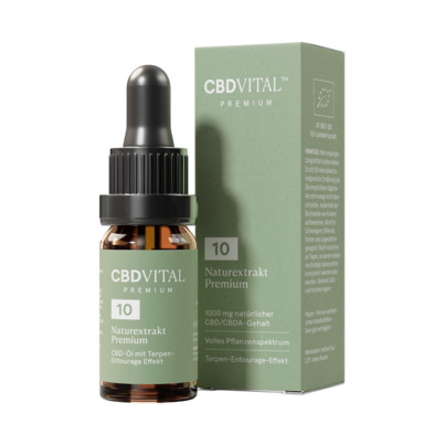 CBD VITAL Naturextrakt PREMIUM Öl 10%, A-Nr.: 5561677 - 01