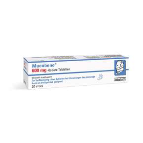 Mucobene® 600 mg – lösbare Tabletten, A-Nr.: 3931466 - 01