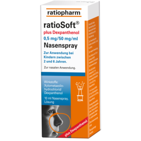 ratioSoft® PLUS Dexpanthenol 0,5 mg Nasenspray, A-Nr.: 4214005 - 01