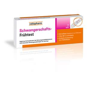 Schwangerschafts-Frühtest ratiopharm, A-Nr.: 5374277 - 01