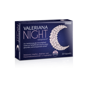 Valeriana NIGHT ratiopharm®, A-Nr.: 4767738 - 01