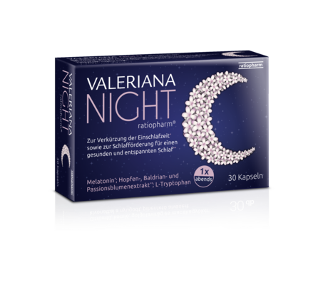 Valeriana NIGHT ratiopharm®, A-Nr.: 4767738 - 01