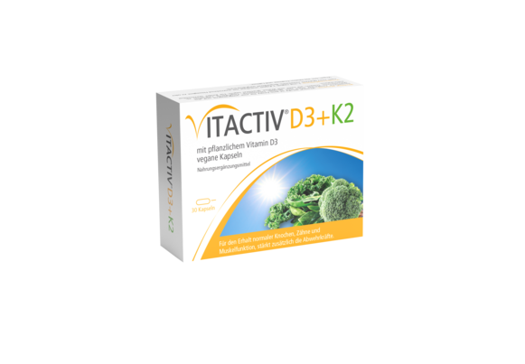 VITACTIV® D3+K2 Kapseln, A-Nr.: 5106772 - 01