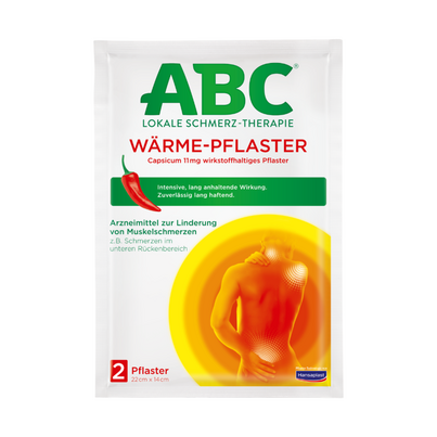 Hansaplast ABC Wärme-Pflaster, A-Nr.: 3047019 - 01