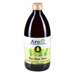 APOfit Bio Aloe Vera Frischpflanzenpreßsaft 500ml, A-Nr.: 3438375 - 01