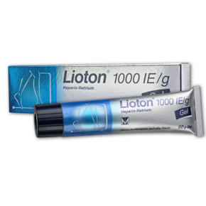 Lioton® - Das Gel mit hoher Heparin Konzentration (1000 IE/g), A-Nr.: 3526777 - 01