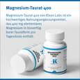 Sie sehen eine Packung Magnesium-Taurat 400 Klean Labs Tabletten, Produktbild: 06 Magnesium-Taurat 400 Klean Labs Tabletten, A-Nr.: 5598249 - 06