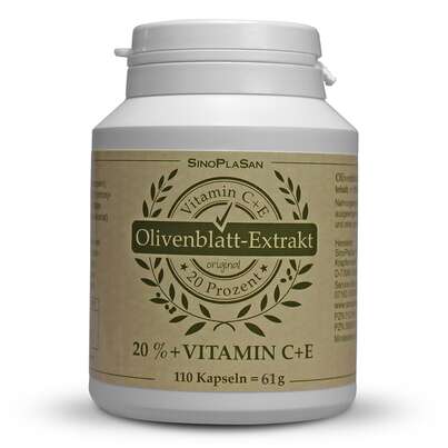 Olivenblattextrakt 20% 110 Kapseln, A-Nr.: 3009378 - 01