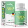 Sie sehen eine Packung Vitabay Vitamin B12 mit Folat Lutschtabletten, Produktbild: 01 Vitabay Vitamin B12 mit Folat Lutschtabletten, A-Nr.: 5878428 - 01