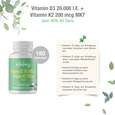 Sie sehen eine Packung Vitabay D3 Depot 20.000 I.E. + Vitamin K2 200 mcg Tabletten, Produktbild: 04 Vitabay D3 Depot 20.000 I.E. + Vitamin K2 200 mcg Tabletten, A-Nr.: 5877736 - 04