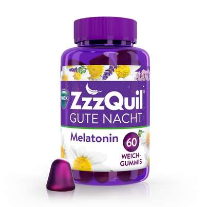 WICK ZzzQuil Gute Nacht mit Melatonin Waldfrucht, A-Nr.: 5444291 - 02