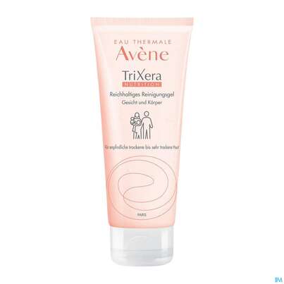 Sie sehen eine Packung Avène Trixera Nutrition Reichhaltiges Reinigungsgel 400ml, Produktbild: 01 Avène Trixera Nutrition Reichhaltiges Reinigungsgel 400ml, A-Nr.: 4556935 - 01