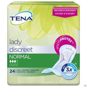 Inkontinenz Tena Discreet Einlage Normal 760486 24st, A-Nr.: 4596314 - 01