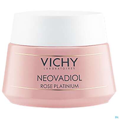 Sie sehen eine Packung Vichy Neovadiol Rose Platinium 50ml, Produktbild: 11 Vichy Neovadiol Rose Platinium 50ml, A-Nr.: 4732214 - 11
