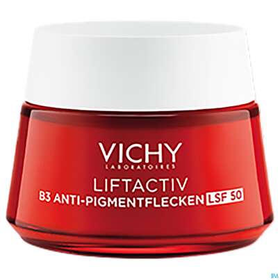 Sie sehen eine Packung Vichy Liftactiv B3 Anti-pigmentflecken Creme Lsf50 50ml, Produktbild: 13 Vichy Liftactiv B3 Anti-pigmentflecken Creme Lsf50 50ml, A-Nr.: 5662504 - 13