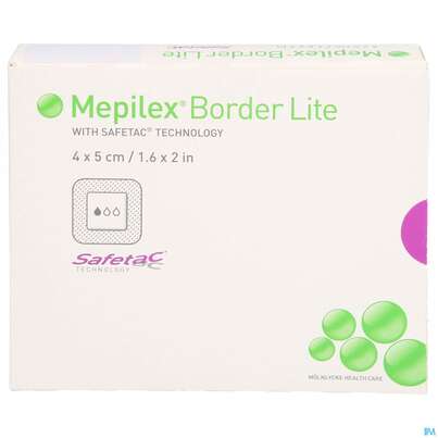 Wundverband Mepilex Silikon Border/flex/lite 4x 5cm 10st, A-Nr.: 3067795 - 01