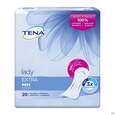 Sie sehen eine Packung Inkontinenz Tena/lady Discreet Einlage Extra -sandipharma 20st, Produktbild: 04 Inkontinenz Tena/lady Discreet Einlage Extra -sandipharma 20st, A-Nr.: 2717972 - 04