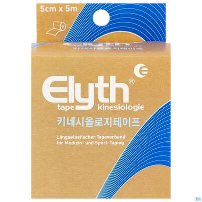 Tape Elyth Kinesiotape-verband 5cmx 5m Neutral 1st, A-Nr.: 3267258 - 02