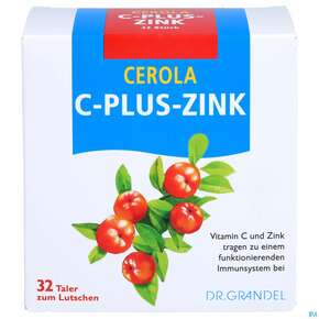 Vitamin C Cerola +zink Taler Dr.grandel Nr.13 32st, A-Nr.: 2701215 - 01