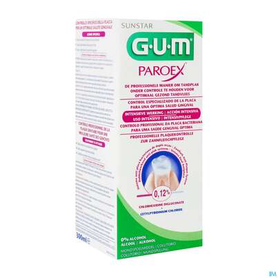 Mundwasser/spuelung Gum Mundspuelung Paroex Chx O.alk 0,12% Kurzzeitpfl.1784 300ml, A-Nr.: 3115293 - 02