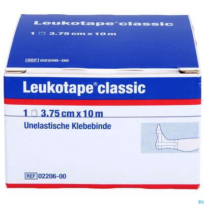 Tape Leukotape Classic 10mx 3,75cm Weiss 1st, A-Nr.: 2682216 - 01