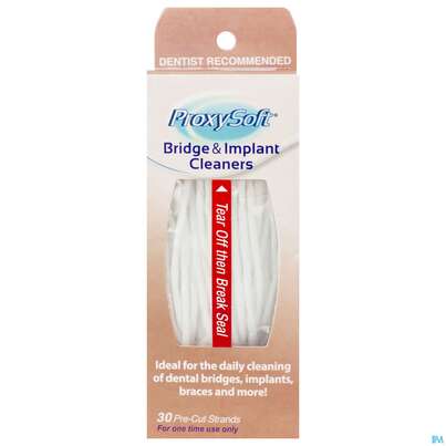 Zahnseide Proxysoft Bridge +implant Cleaners 30st, A-Nr.: 4407299 - 01