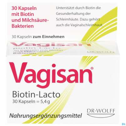 Vagisan Kapseln Biotin-lacto 30st, A-Nr.: 4404094 - 01