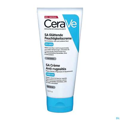 Sie sehen eine Packung Cerave Sa Urea Glättende Feuchtigkeitscreme 177ml, Produktbild: 05 Cerave Sa Urea Glättende Feuchtigkeitscreme 177ml, A-Nr.: 4801926 - 05