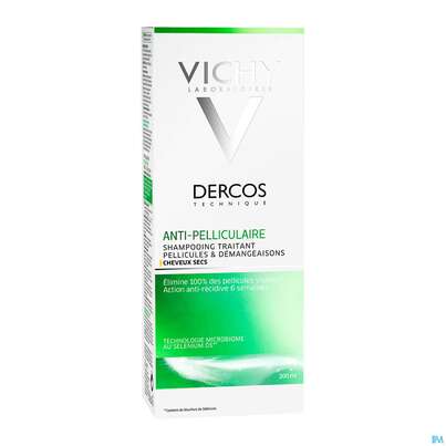Shampoon Vichy/dercos Anti-schuppen Pflege Trockenes Haar Neu 200ml, A-Nr.: 4357414 - 03