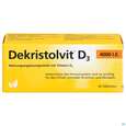 Sie sehen eine Packung Dekristolvit D3 4000ie Tabl 30st, Produktbild: 01 Dekristolvit D3 4000ie Tabl 30st, A-Nr.: 4324231 - 01