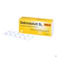Sie sehen eine Packung Dekristolvit D3 4000ie Tabl 30st, Produktbild: 06 Dekristolvit D3 4000ie Tabl 30st, A-Nr.: 4324231 - 06
