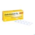 Sie sehen eine Packung Dekristolvit D3 4000ie Tabl 30st, Produktbild: 07 Dekristolvit D3 4000ie Tabl 30st, A-Nr.: 4324231 - 07